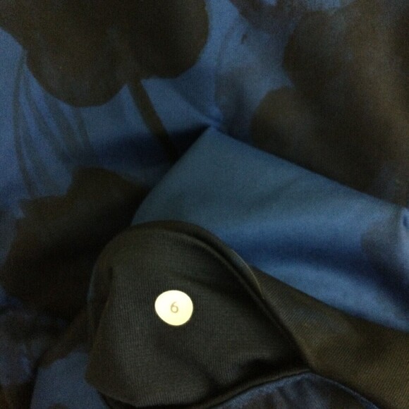 Lululemon Wunder Under Pant Full-On Luxtreme Jumbo Inky Floral Black Leggings 6 - Picture 9 of 10